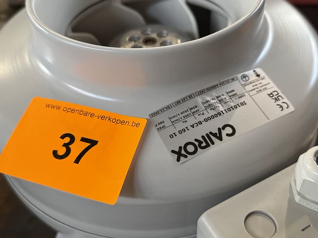 Cairox centrifugale buisventilator - afbeelding 2 van  3