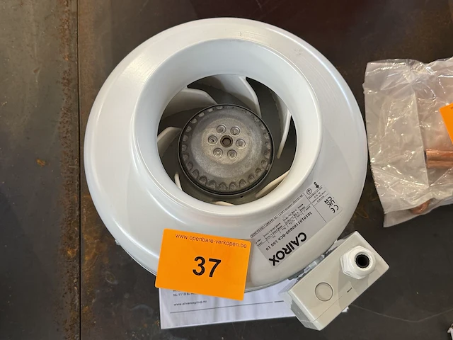 Cairox centrifugale buisventilator - afbeelding 3 van  3