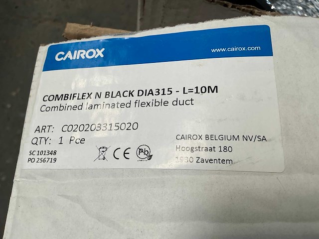 Cairox combiflex n black flexibele aluminium buis (4x) - afbeelding 6 van  7
