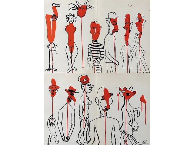Calder - 2 litho's - gelimiteerde ed. - afbeelding 1 van  1