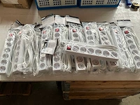 Calex stekkerdoos 6-voudig 3 meter met switch (25x)