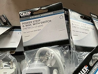 Calex stekkerdoos 6-voudig 3 meter met switch (25x) - afbeelding 4 van  5