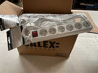 Calex stekkerdoos 6-voudig 5 meter met switch (10x)