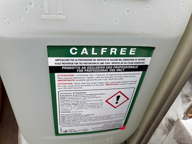 Calfree - lot anti kalk 10l (5x) - afbeelding 2 van  2