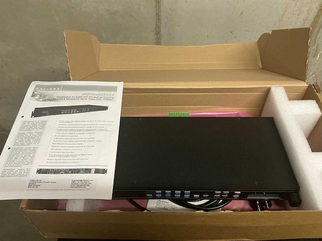 Calibre hqview625asv switch beamers & projectie - afbeelding 4 van  4