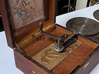 Caliope music box met 14 platen! - afbeelding 3 van  3