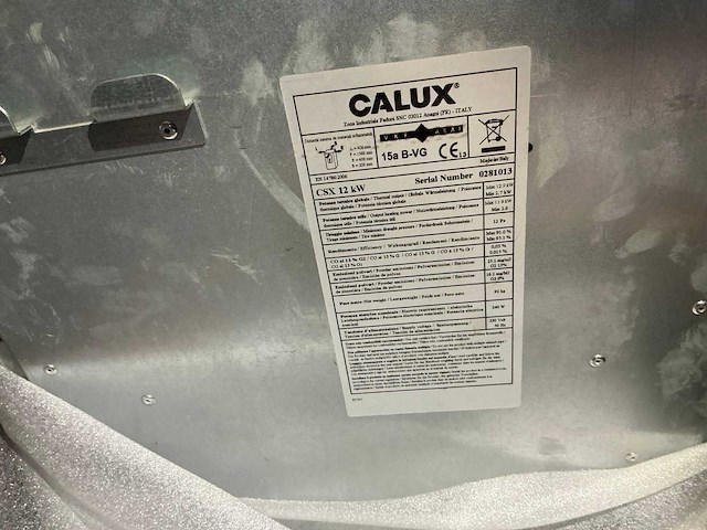 Calux 15a b-vg pelletkachel - afbeelding 5 van  5