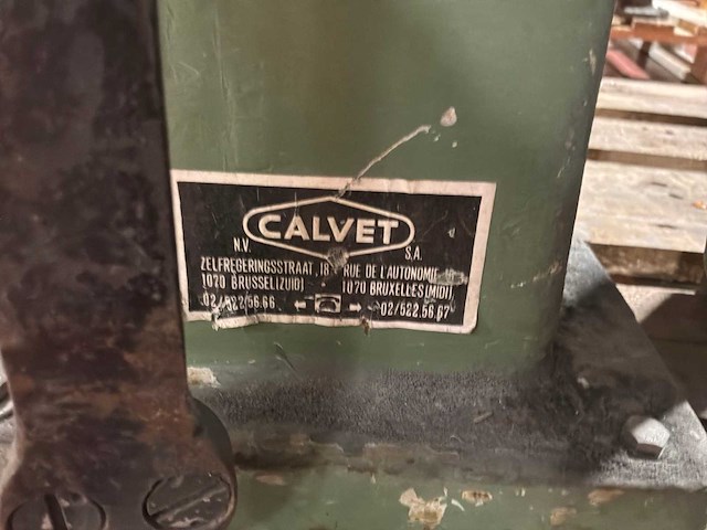 Calvet rondbuigmachine manueel - afbeelding 2 van  3