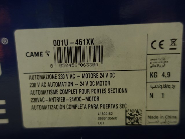 Came motor garagepoort - afbeelding 4 van  4