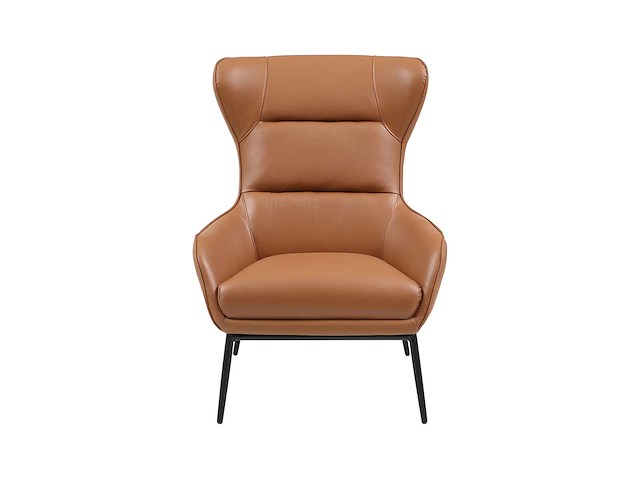 Camel buffalo leren fauteuil - afbeelding 2 van  6