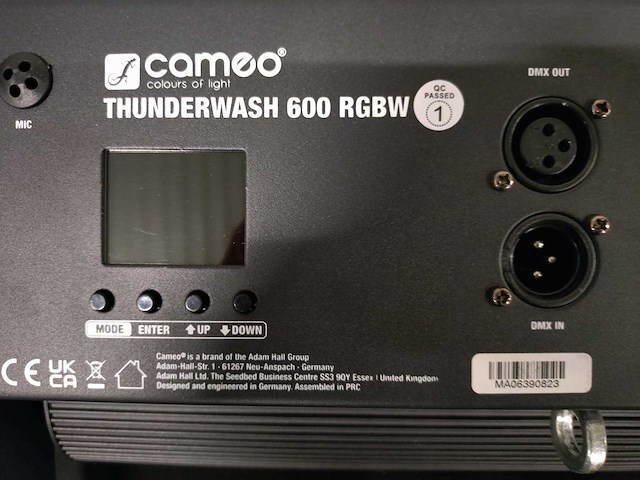 Cameo - thunderwash 600 rgbw - floorlight - afbeelding 3 van  3