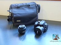 Camera met lens