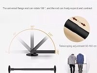 Camerino shop draagbaar pashok - gordijn met staaf - afbeelding 2 van  5