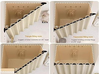 Camerino shop draagbaar pashok - gordijn met staaf - afbeelding 4 van  5