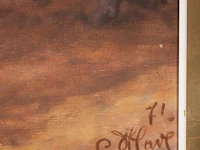 Camiel d'have (1926-1980), 'totem en taboe', 1971, oil on canvas 70 x 80 cm. (27.55 x 31 1/2 in.), frame: 77 x 87 cm. (30.30 x 34 1/4 in.) - afbeelding 4 van  6