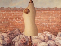 Camiel d'have (1926-1980), 'totem en taboe', 1971, oil on canvas 70 x 80 cm. (27.55 x 31 1/2 in.), frame: 77 x 87 cm. (30.30 x 34 1/4 in.) - afbeelding 6 van  6