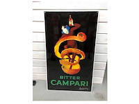 Campari emailplaquette - muurdecoratie - afbeelding 1 van  2
