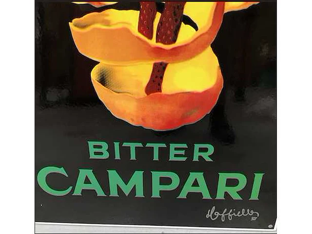 Campari emailplaquette 60 x 100 x 1,5 cm - afbeelding 4 van  5