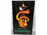 Campari emailplaquette 60 x 100 x 1,5 cm - afbeelding 5 van  5