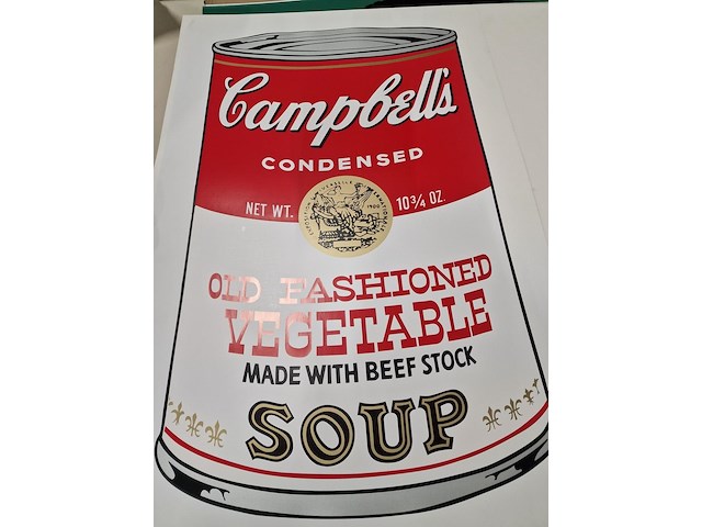 "campbell's" naar andy warholl - afbeelding 4 van  14