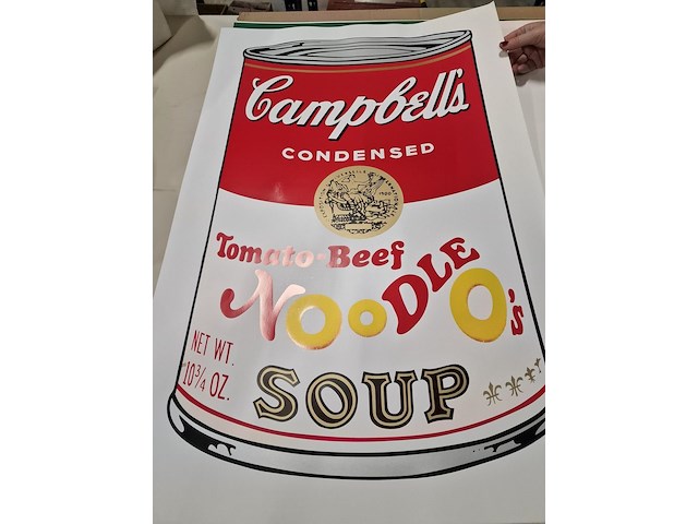 "campbell's" naar andy warholl - afbeelding 1 van  14