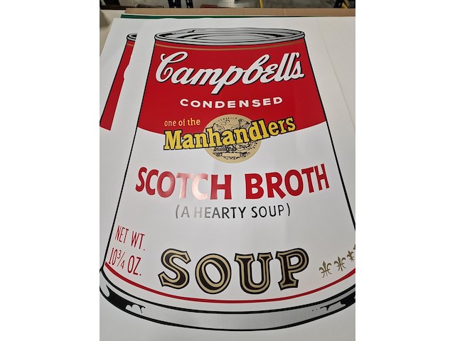 "campbell's" naar andy warholl - afbeelding 10 van  14