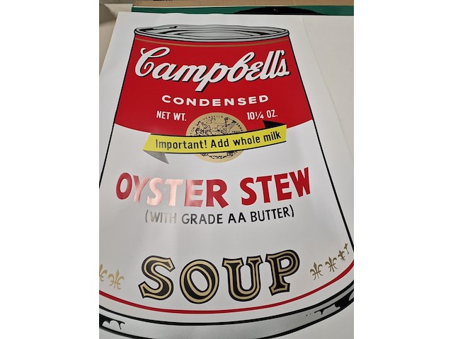 "campbell's" naar andy warholl - afbeelding 11 van  14