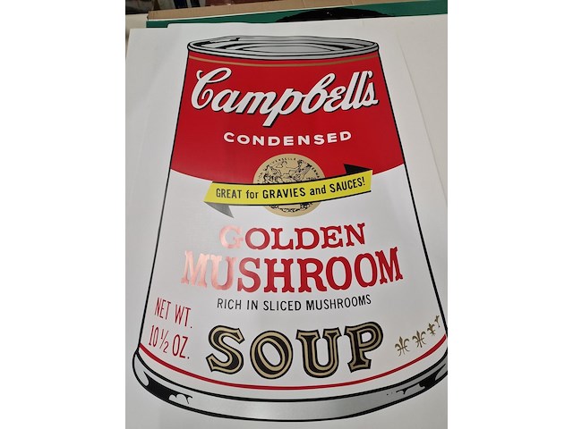"campbell's" naar andy warholl - afbeelding 12 van  14
