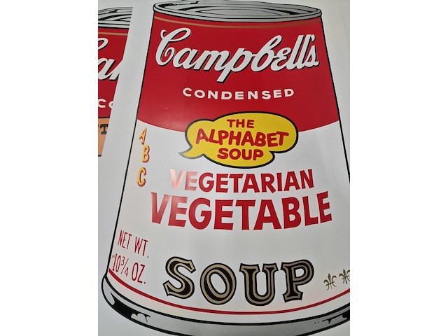 "campbell's" naar andy warholl - afbeelding 13 van  14