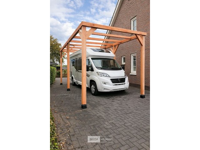 Campercarport, afm b800xd400xh400 cm - afbeelding 1 van  2