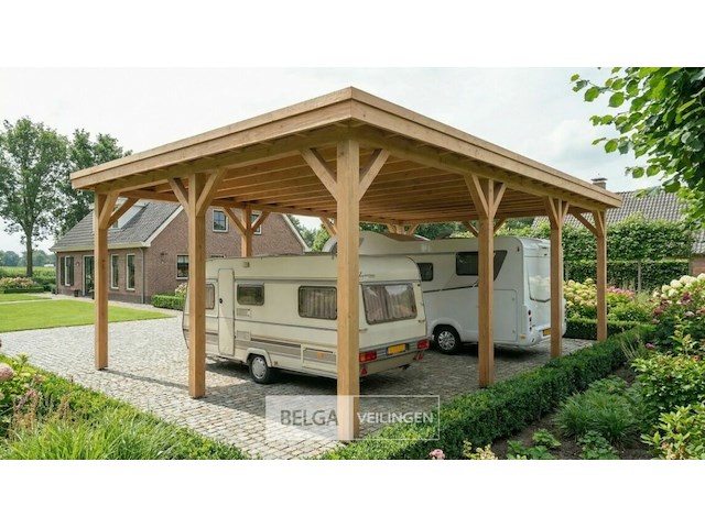 Campercarport, afm b800xd400xh400 cm - afbeelding 2 van  2