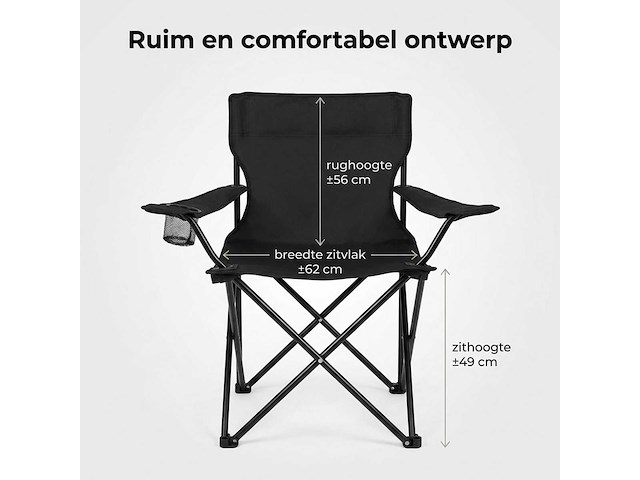 Camping chairs & tables (4x) - afbeelding 4 van  8