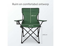 Campingstoel opvouwbaar (2x) - afbeelding 7 van  7