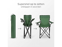 Campingstoel opvouwbaar (4x) - afbeelding 7 van  7