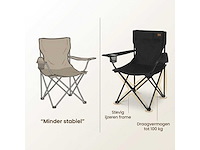 Campingstoel set met tafel (2x) - afbeelding 5 van  7