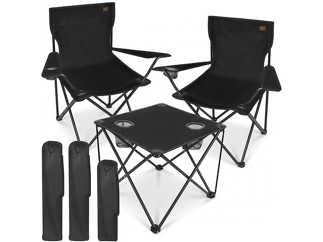 Campingstoel set met tafel - afbeelding 3 van  8