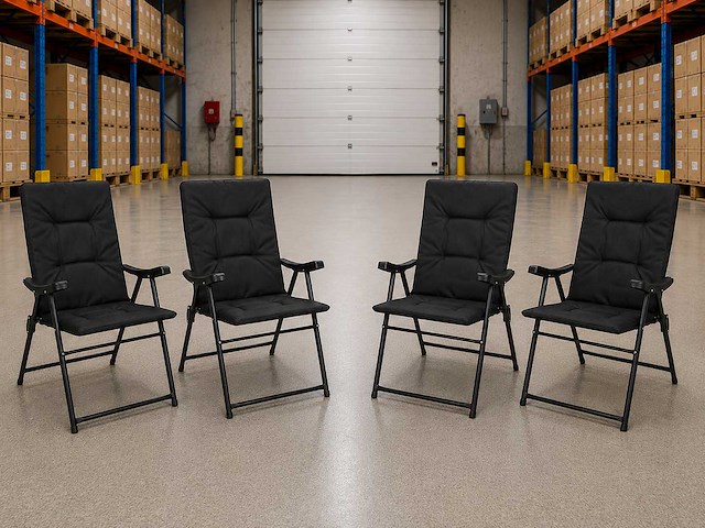 Campingstoelen set van 2 opvouwbaar (2x) - afbeelding 1 van  8