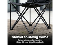 Campingstoelen set van 2 opvouwbaar (2x) - afbeelding 2 van  8