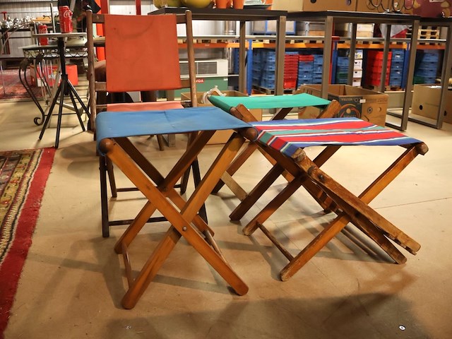 Campingstoeltjes (x4) - afbeelding 3 van  4