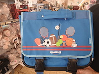 Campus boekentas blauw