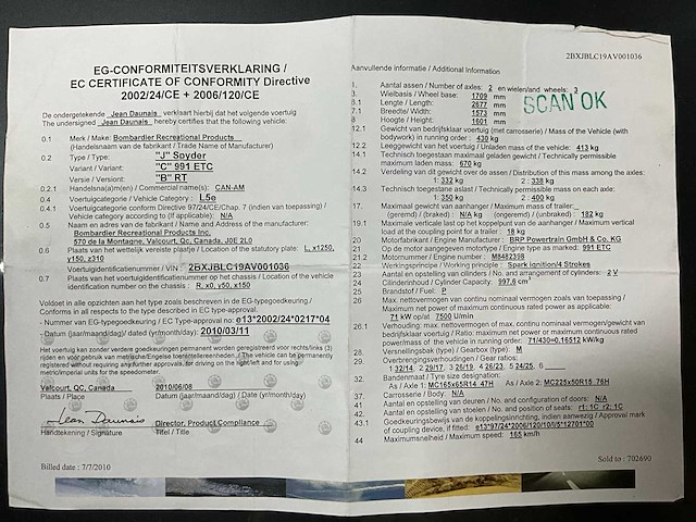 Can-am spyker rt limited - luxe driewieler - afbeelding 47 van  55