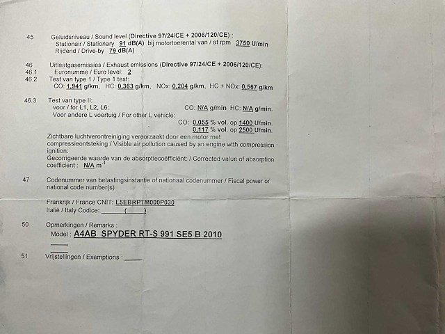 Can-am spyker rt limited - luxe driewieler - afbeelding 48 van  55