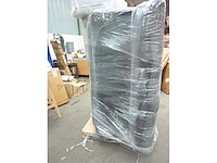 Canapé 3 places relax en simili marron - afbeelding 7 van  7