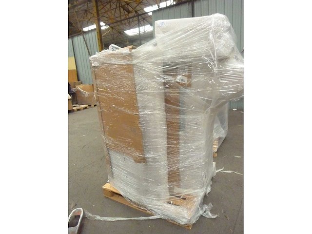 Canapé d'angle convertible et réversible express en tissu texturé beige - couchage 140 cm - matelas 22 cm avec mémoire de forme - afbeelding 4 van  12