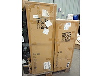 Canapé d'angle droit - tissu texturé - afbeelding 6 van  6