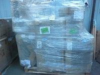 Canapé d'angle panoramique droit - velours gris clair - afbeelding 8 van  8