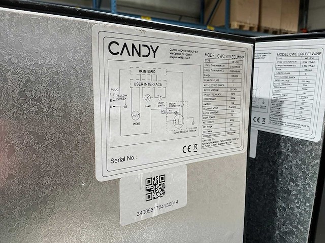 Candy we1-236 wijnkoelkast (2x) - afbeelding 6 van  6