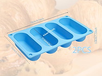 Canipha 2 pack hot dog bun pan - afbeelding 2 van  2