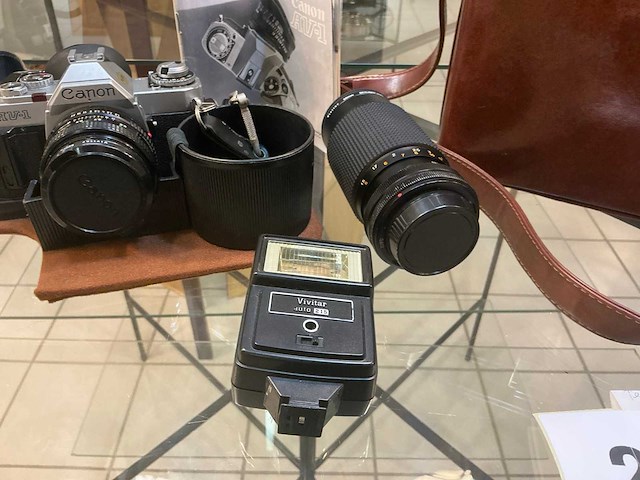 Canon av-1 fotocamera - afbeelding 3 van  4