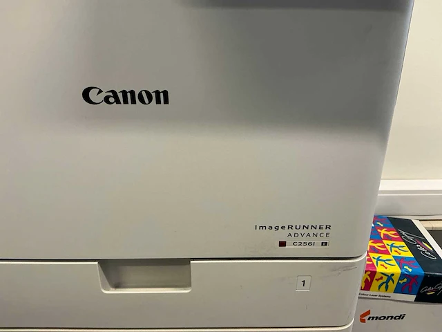 Canon c256i imagerunner advance kleurenlaserprinter - afbeelding 5 van  8